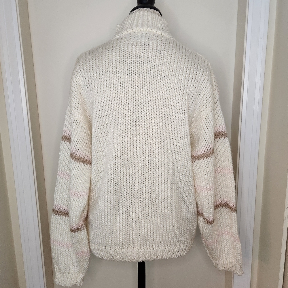 80s Scandanavian Winter Sweater - Picture 4 of 8